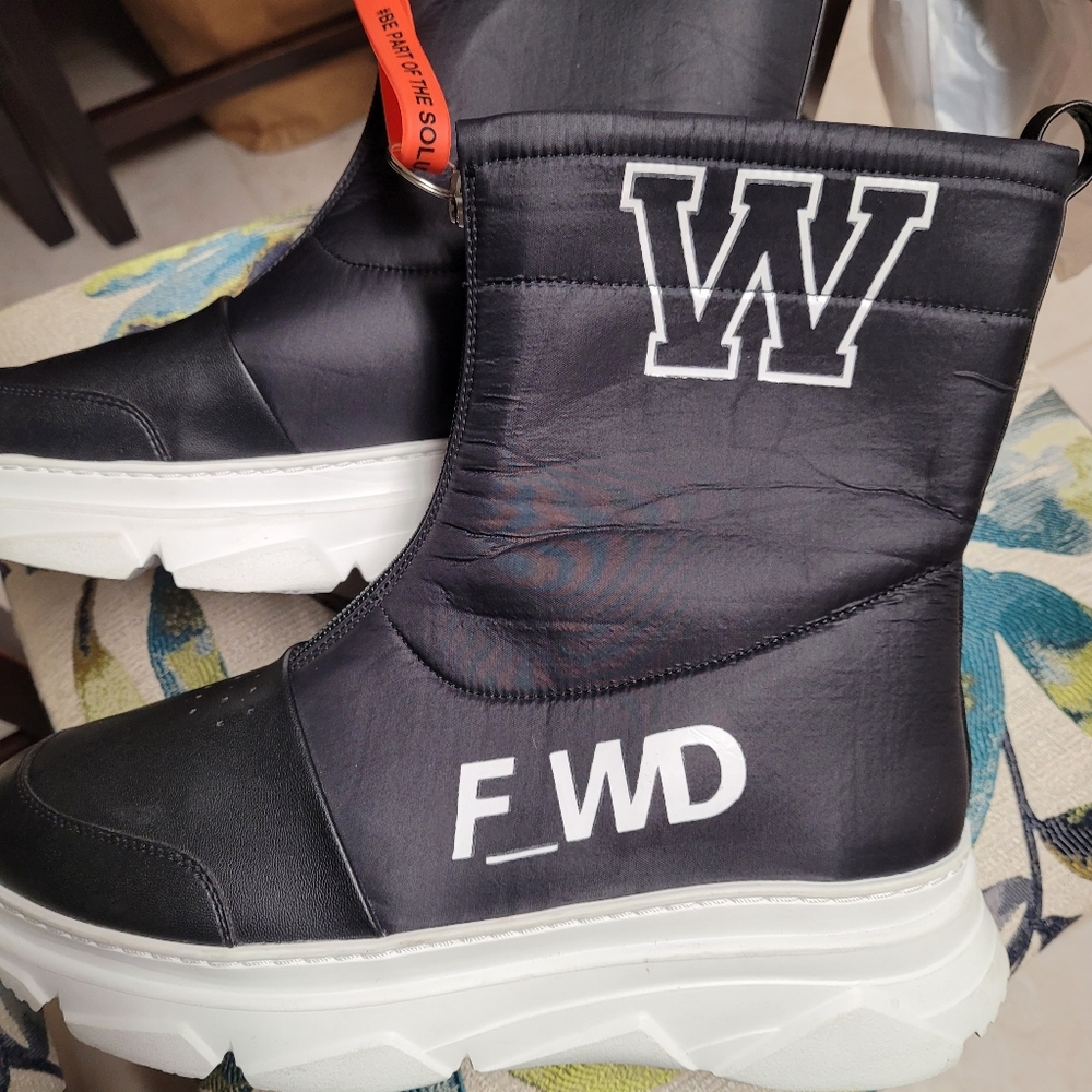 F_WD Black POLYAMIDE Boots
